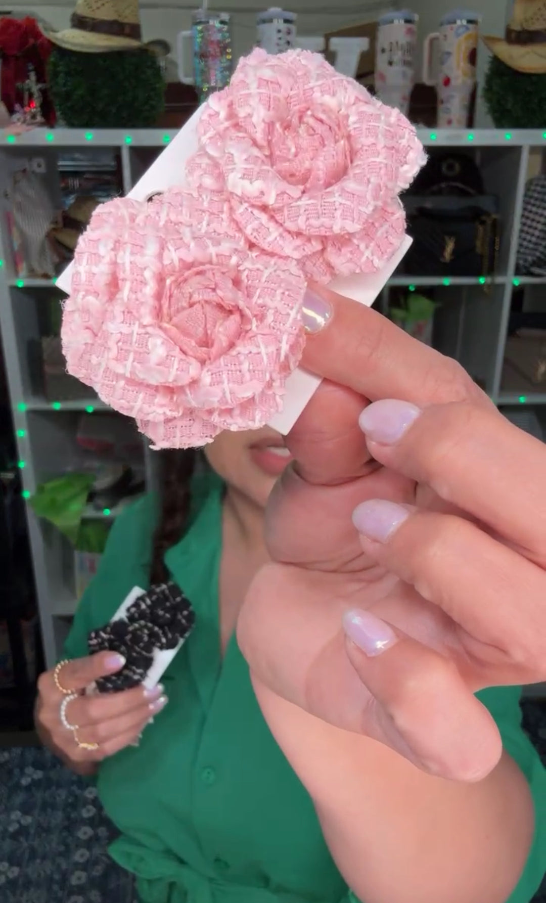 Arete Rosa Flor CC