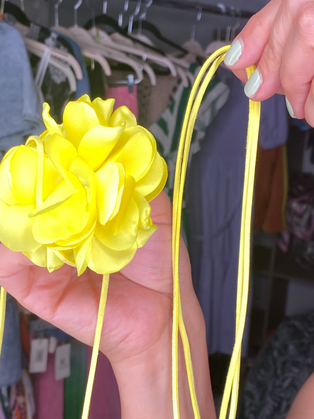 Collar Amarillo Neon (#143)