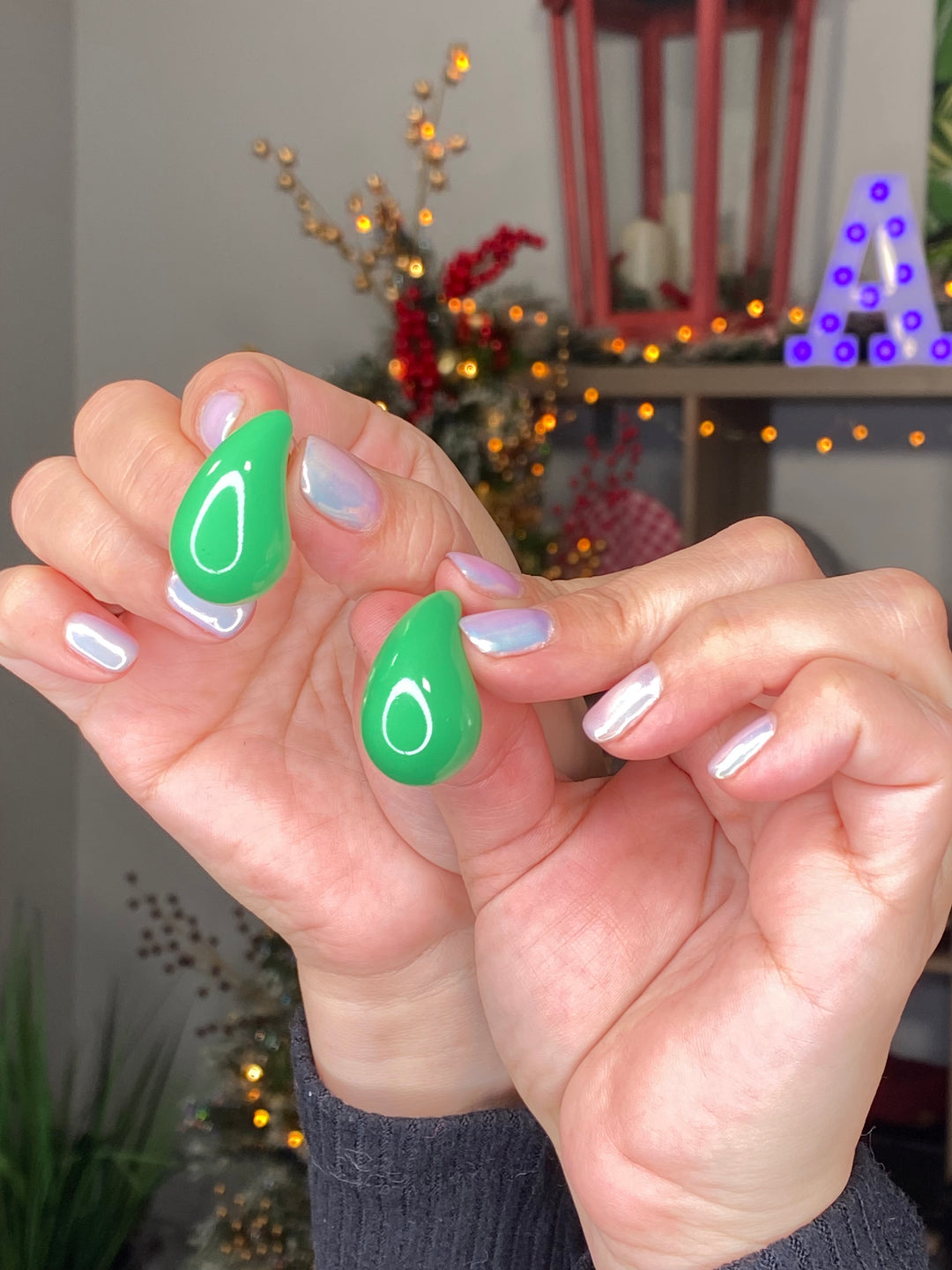 Arete Verde Gota (#235)