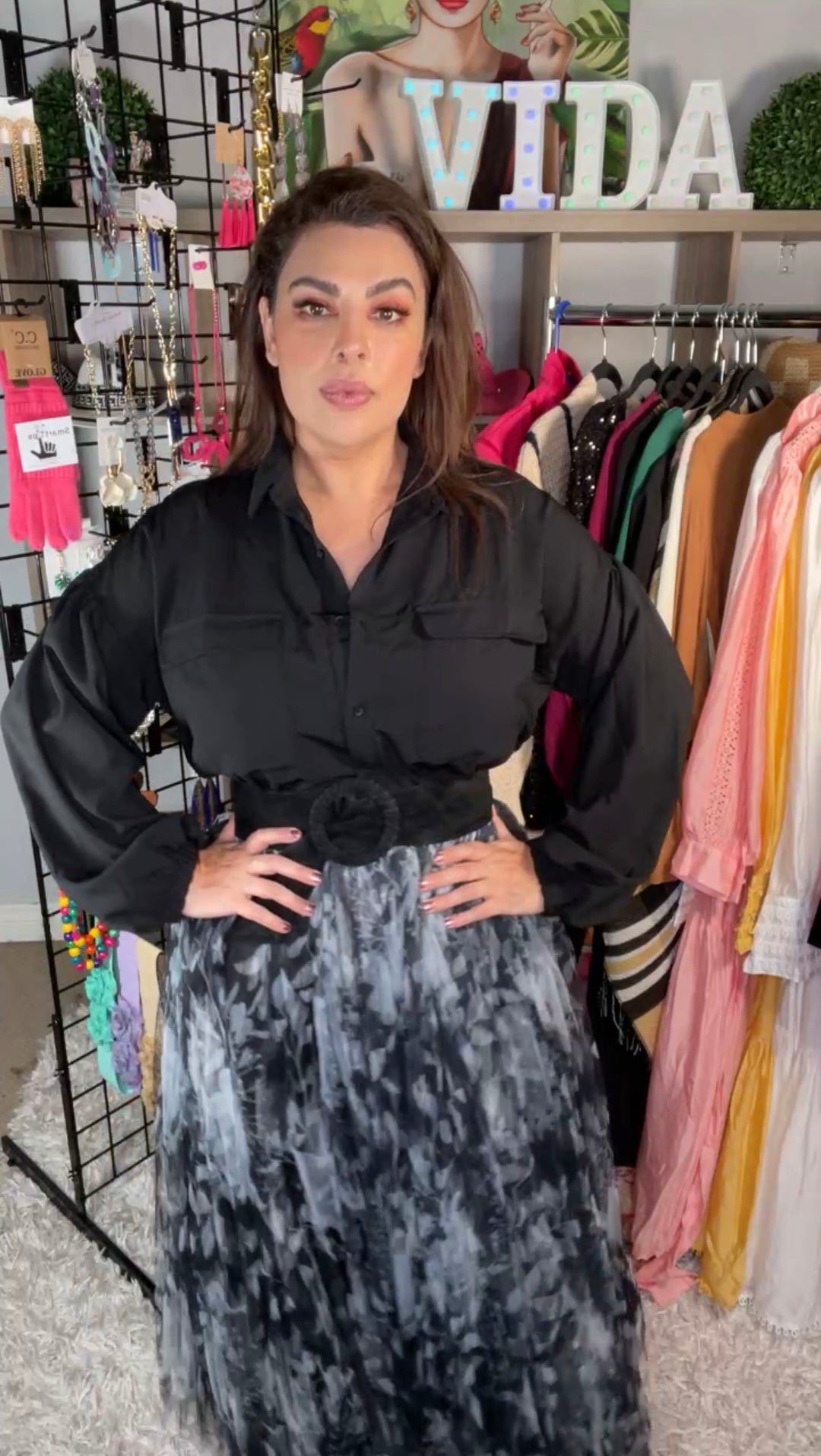 Camisa Negra Oversized Relax (#138)