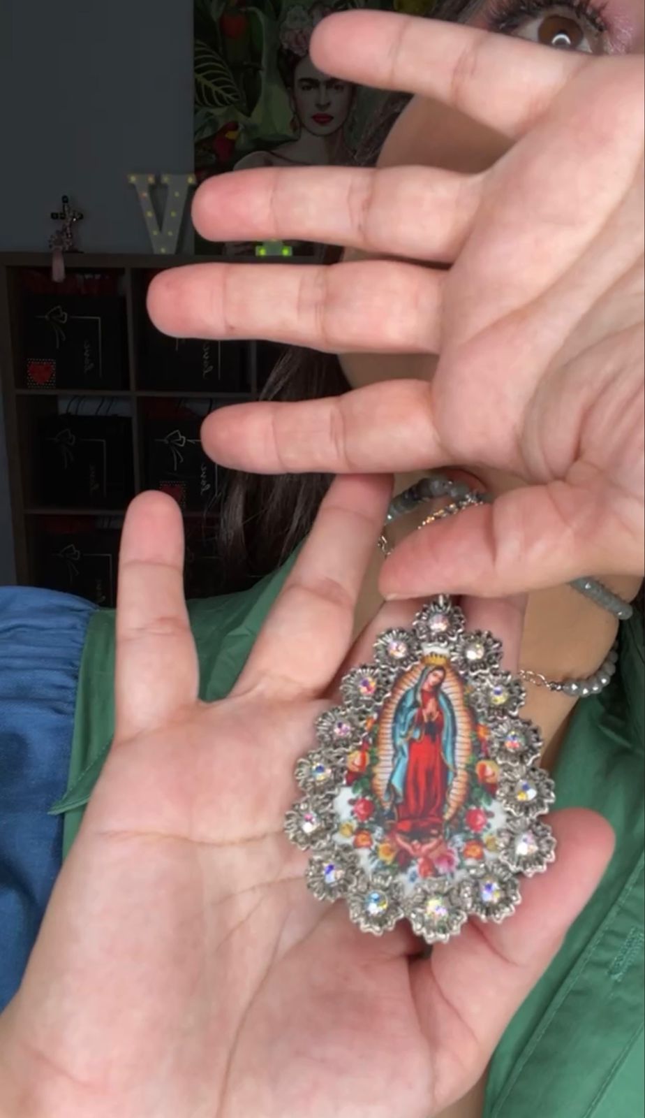 Collar Plomo Virgen (#178)