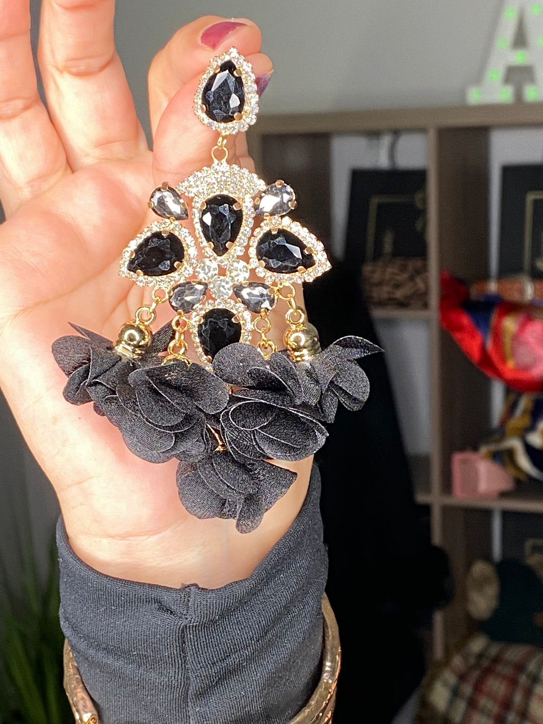 Arete Negro Pedreria (#103)