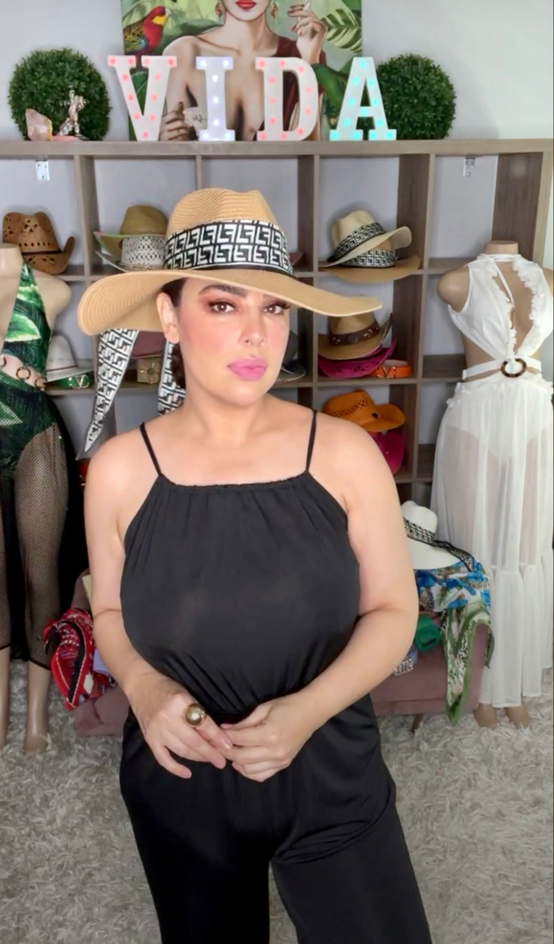 Sombrero Camel F Ala Mediana Mascada (#312)