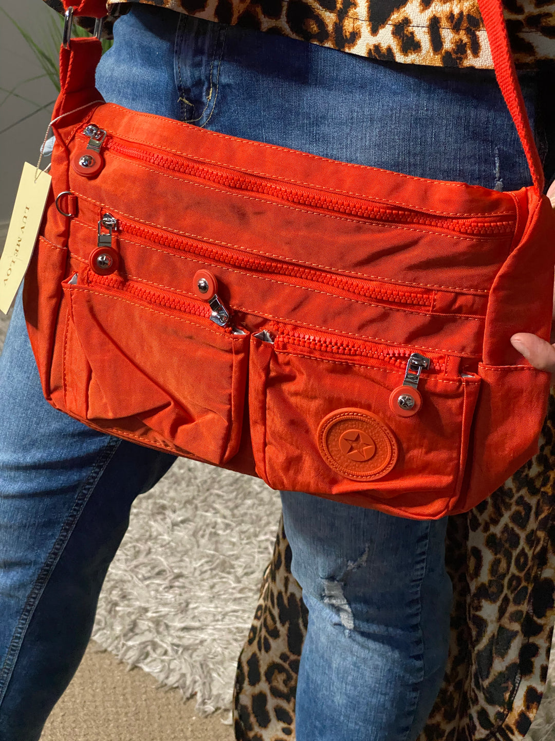 Bolsa Naranja Crossbody (#117)