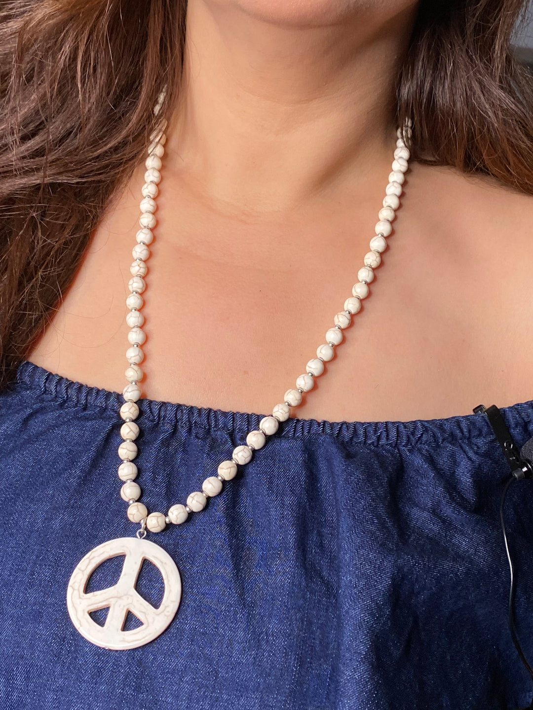 Collar Hueso Peace (#176)