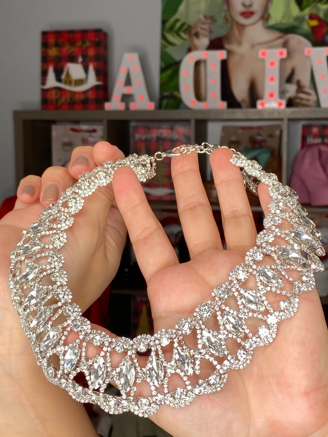 Collar Plateado Princesa (#213)