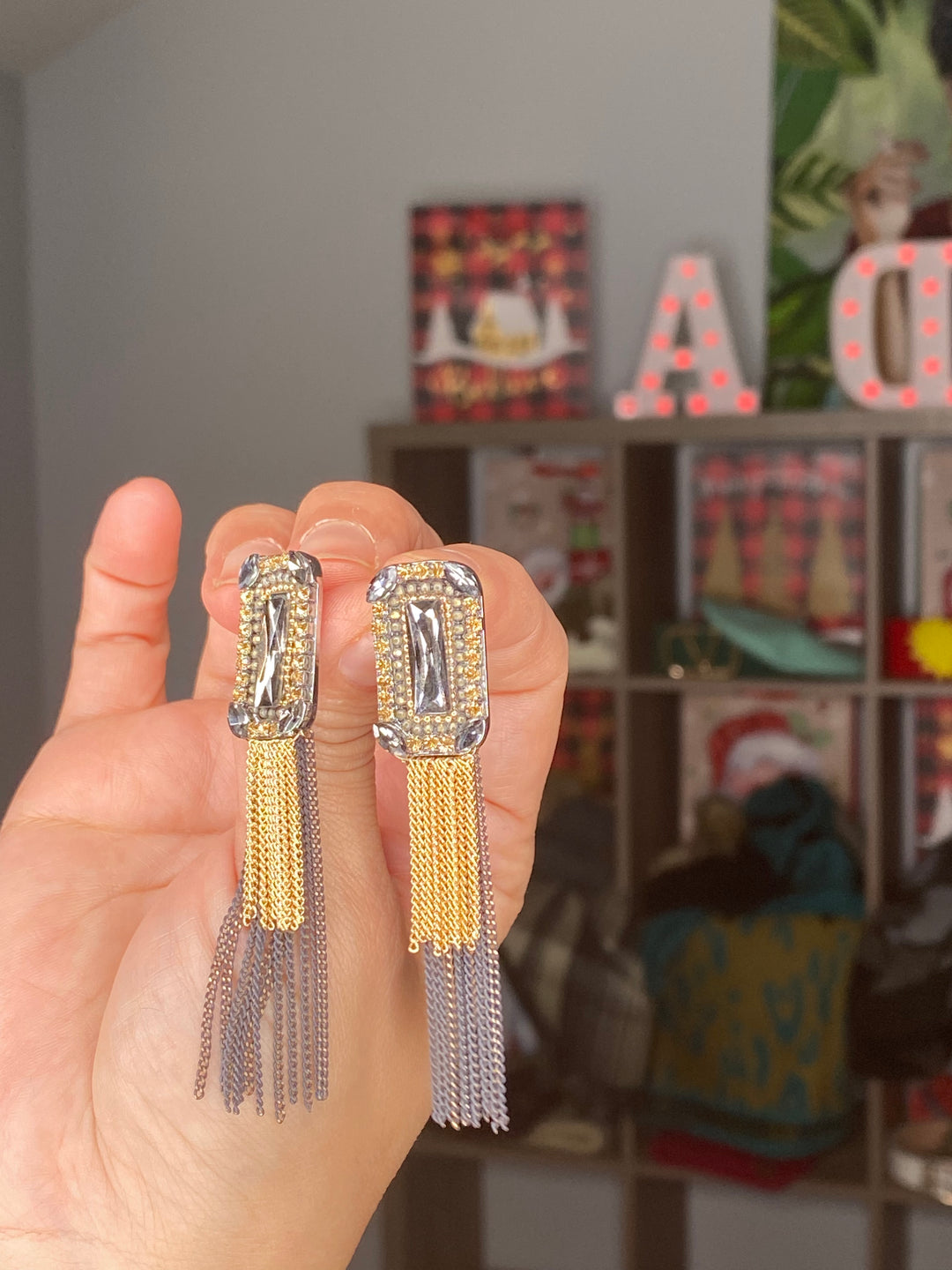 Arete Negro 80's Tassel