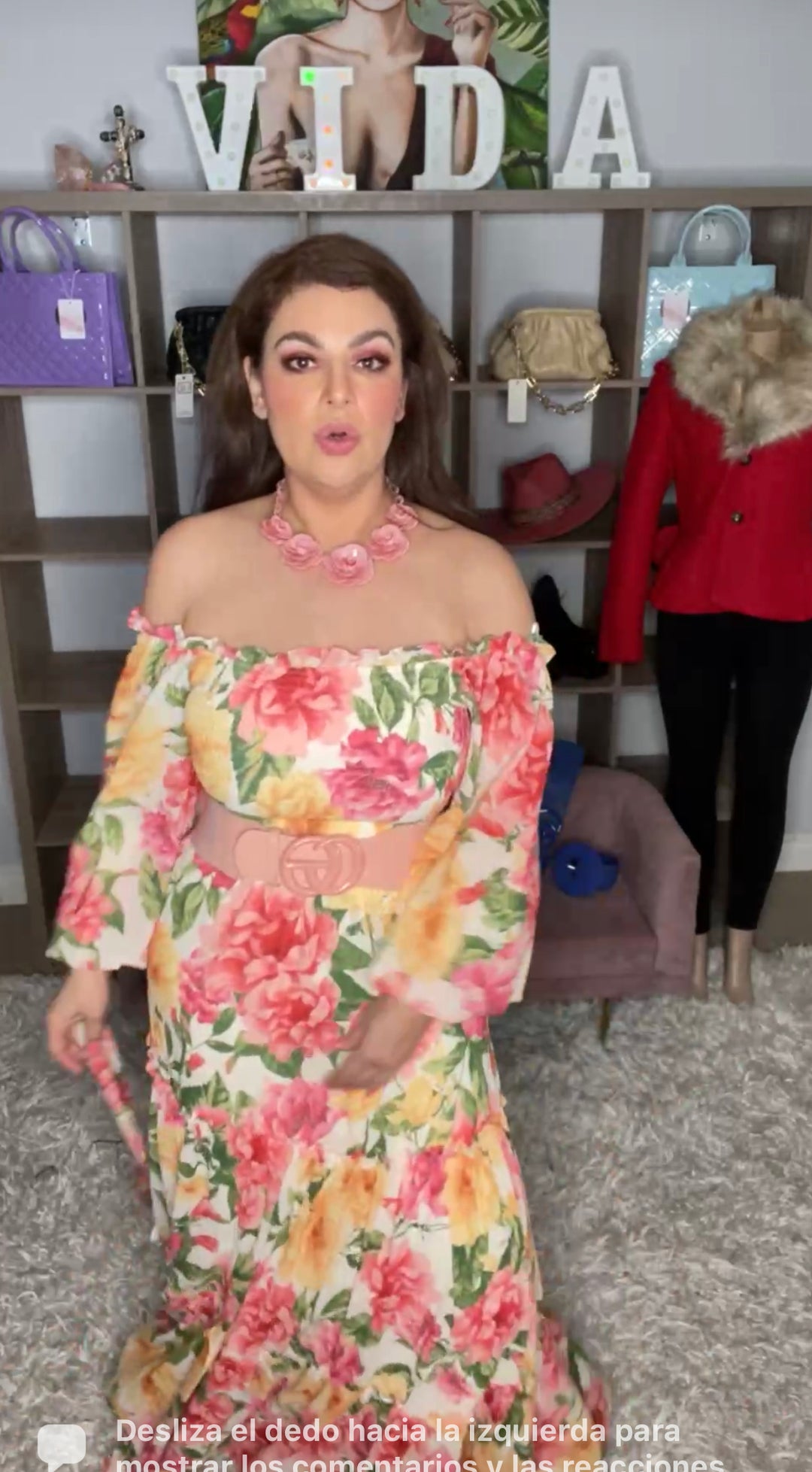 Vestido Multi Floral Romantico Busto Elastico (#153)