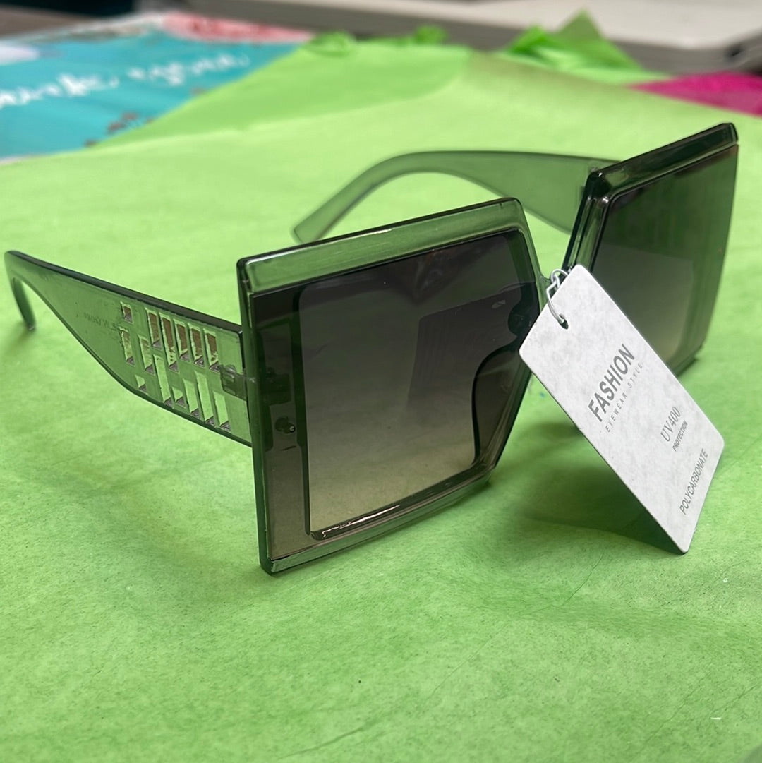 Lentes Gris XL Brazo Pedreria (#171)