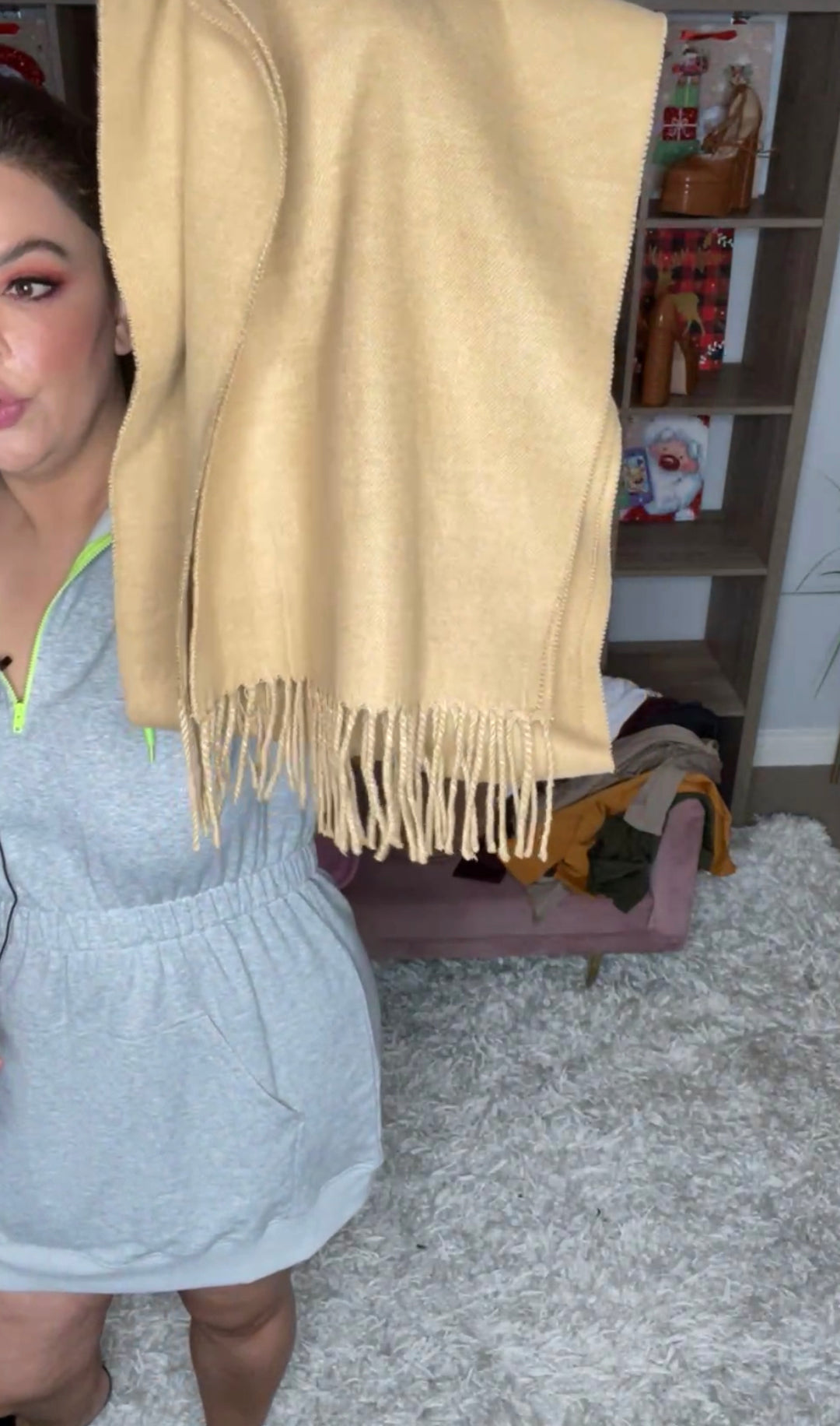 Bufanda Mocha Tipo Cashmere (#234)