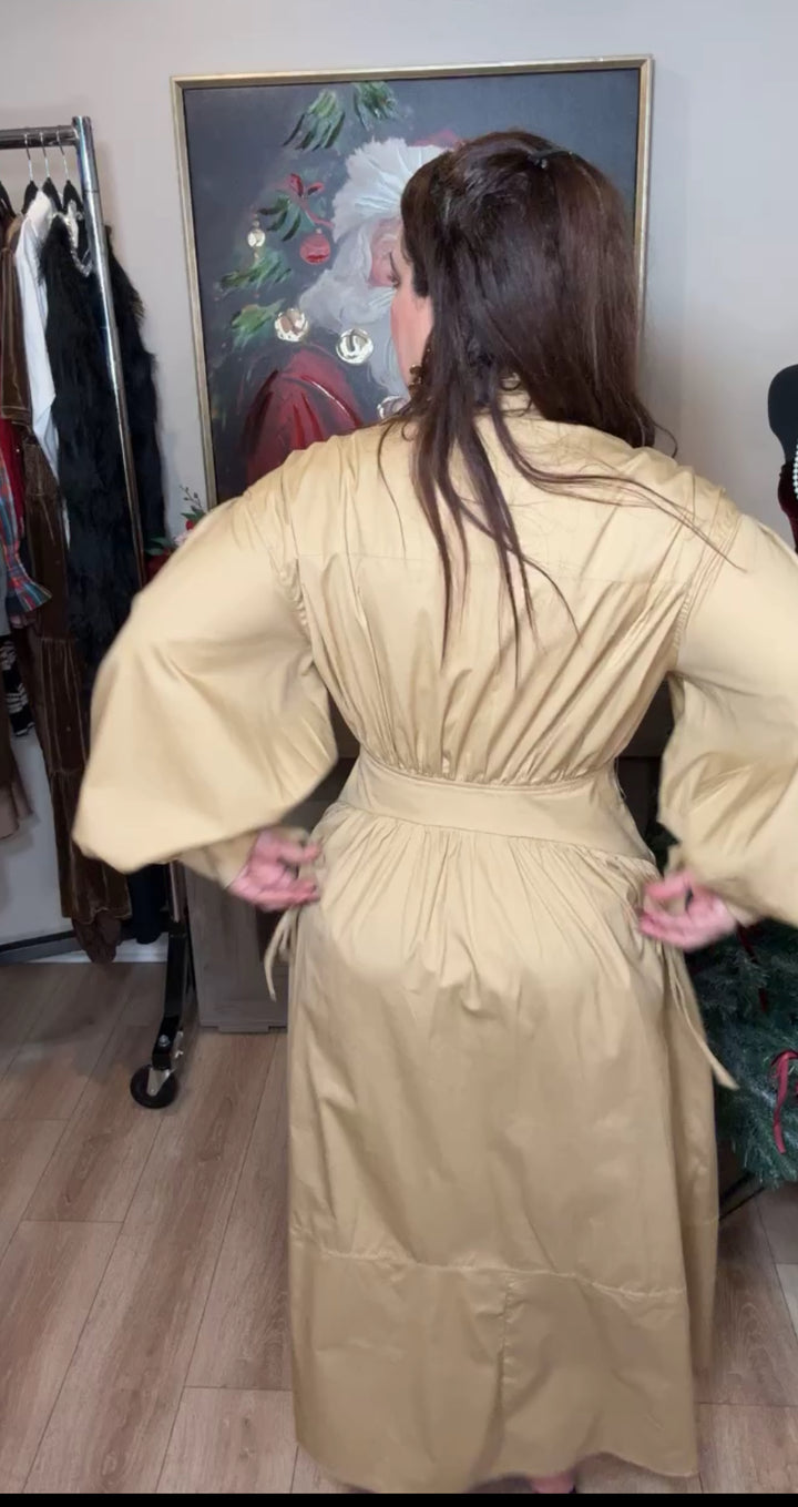 Vestido mocha wrap (#146)