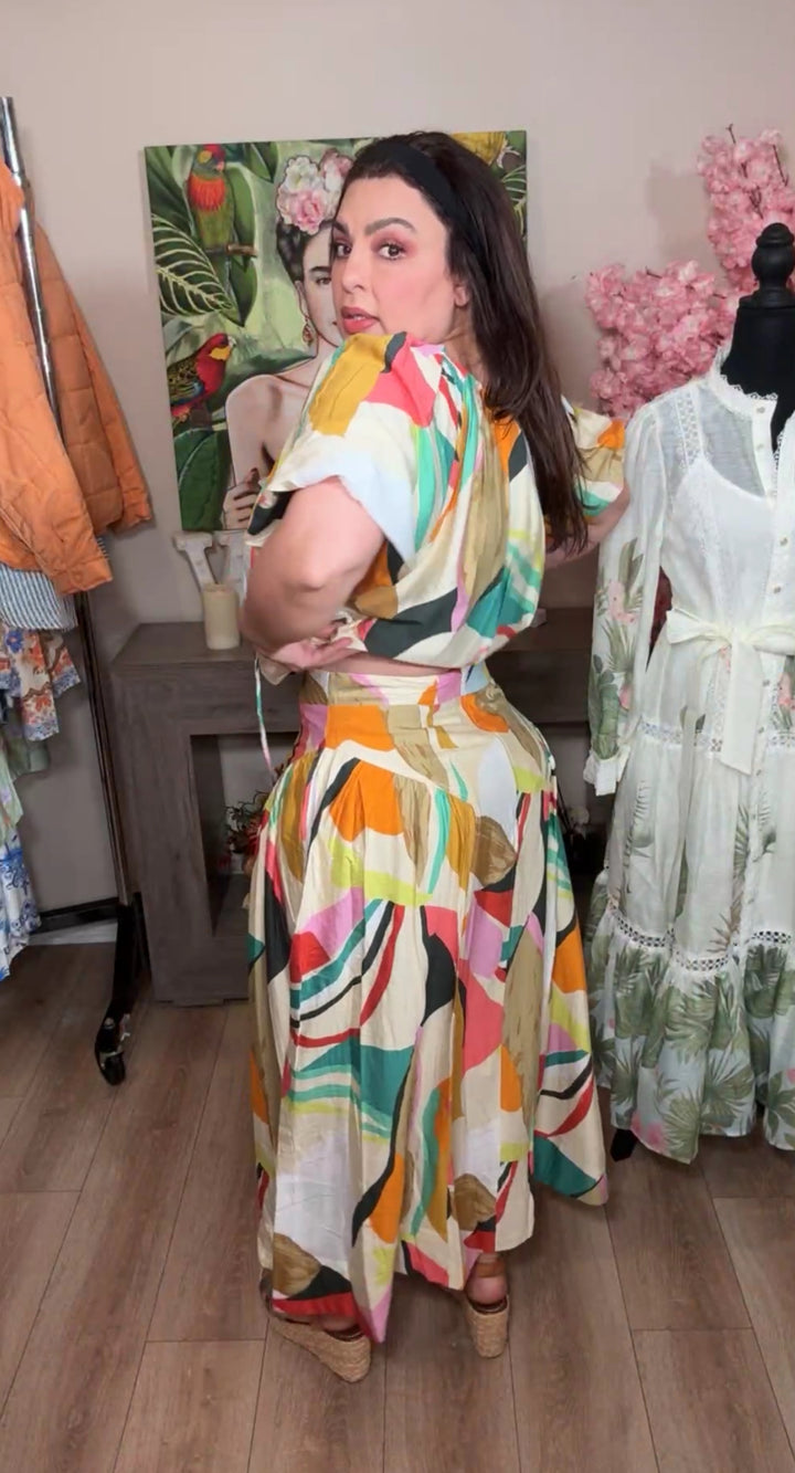 set multi arte falda y top (#135)