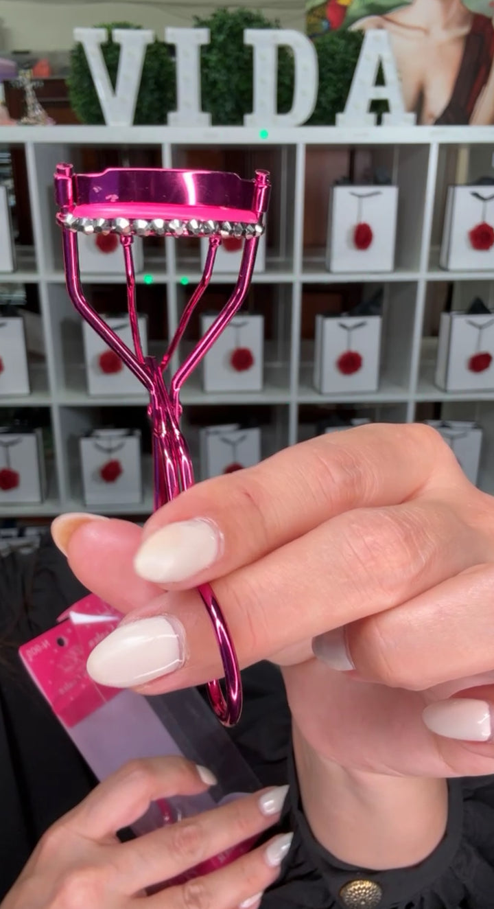 Enchina Pestañas Magenta Pedreria (#108)