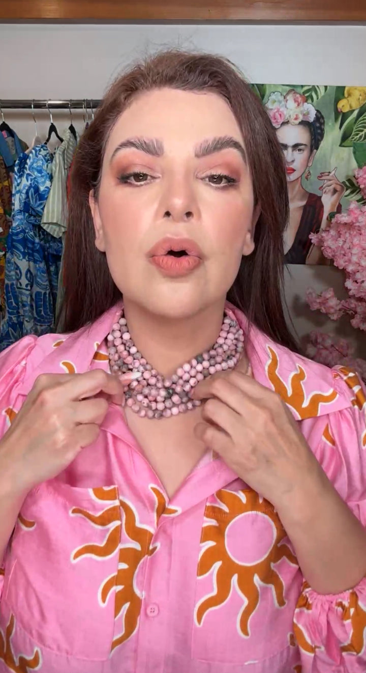 Collar Rosa (#120)
