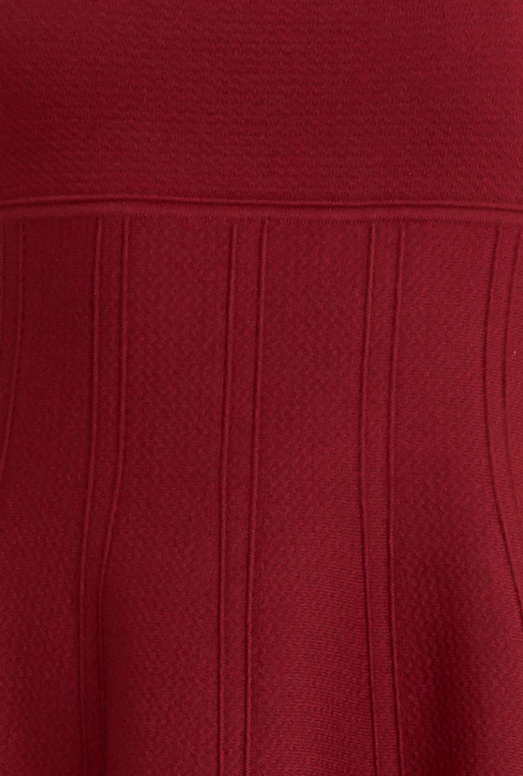 Vestido Vino De Punto Stretch Mini (#103)