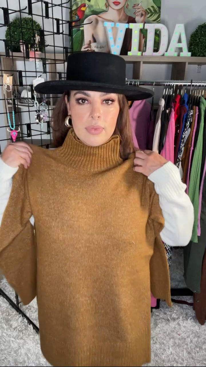 Vestido Cafe Sweater Tejido Lux (#178)