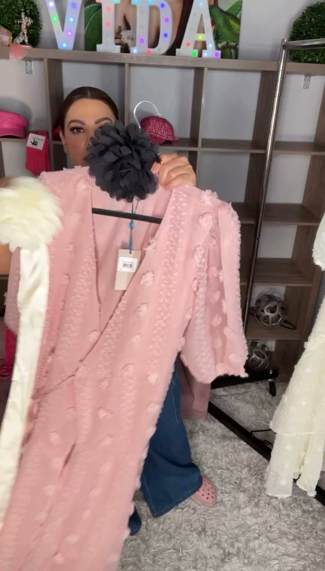 Vestido Rosa Viejo Wrap (#138)