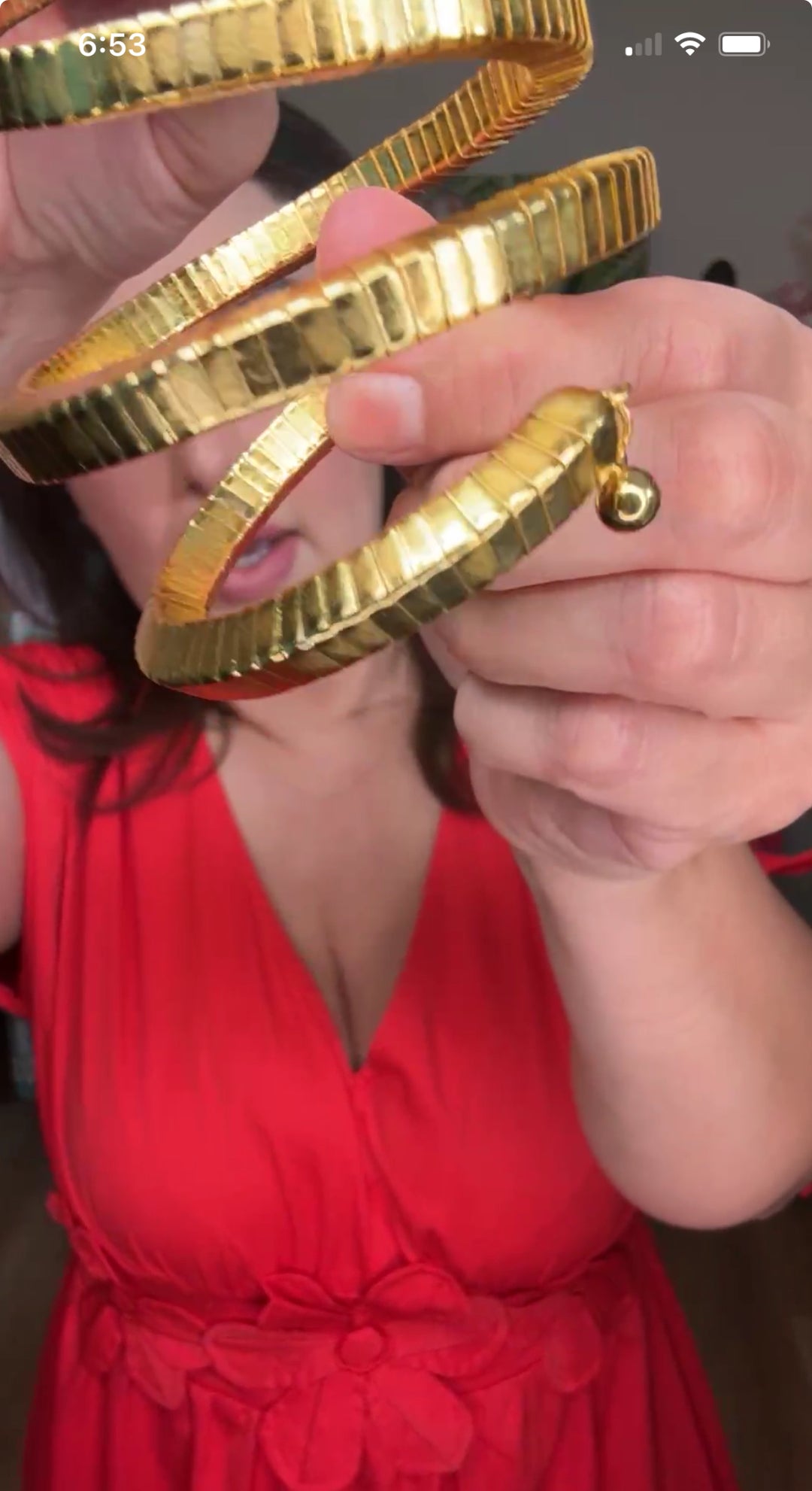 pulsera dorada snake (#134)