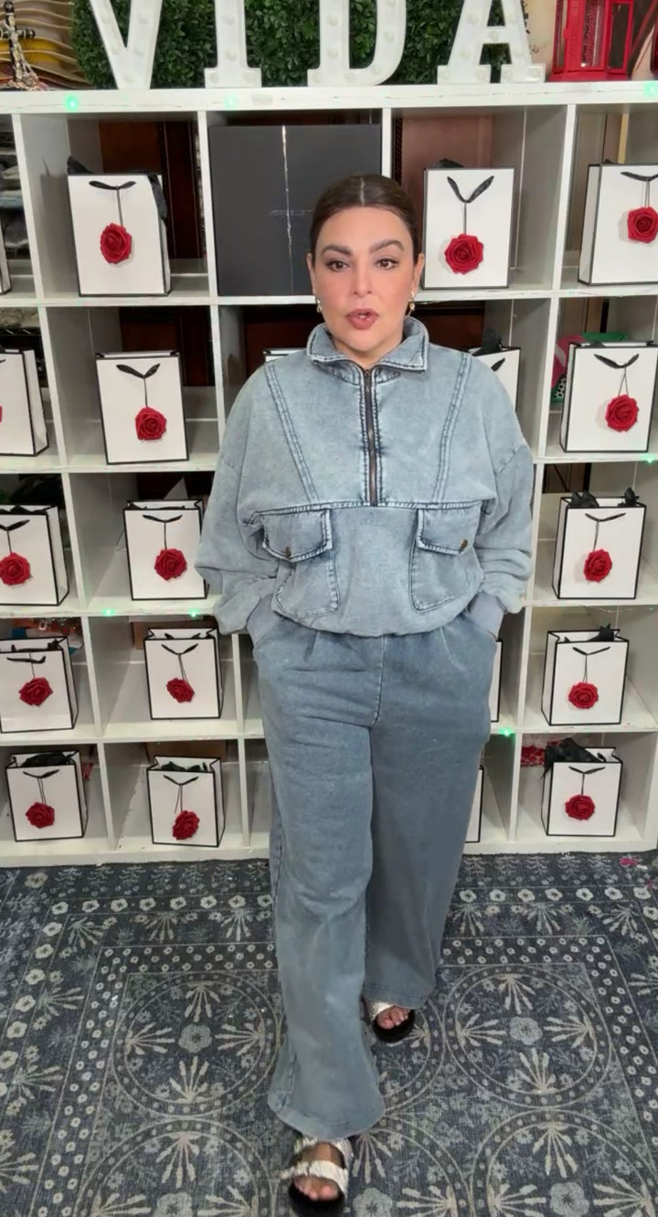 Set Azul Mezclilla Sport Soft (#142)