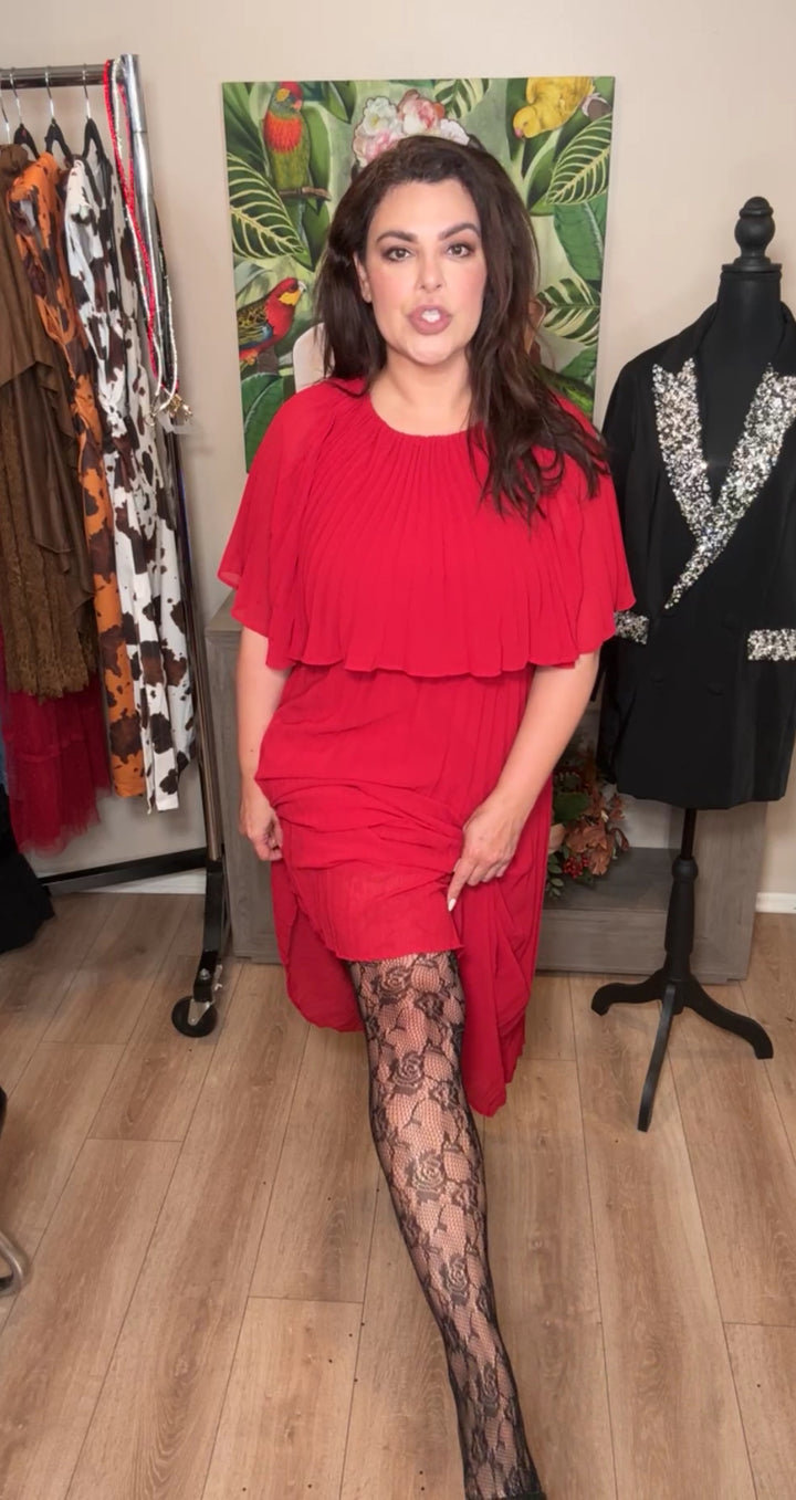 Media Negra Encaje Unitalla (#120)