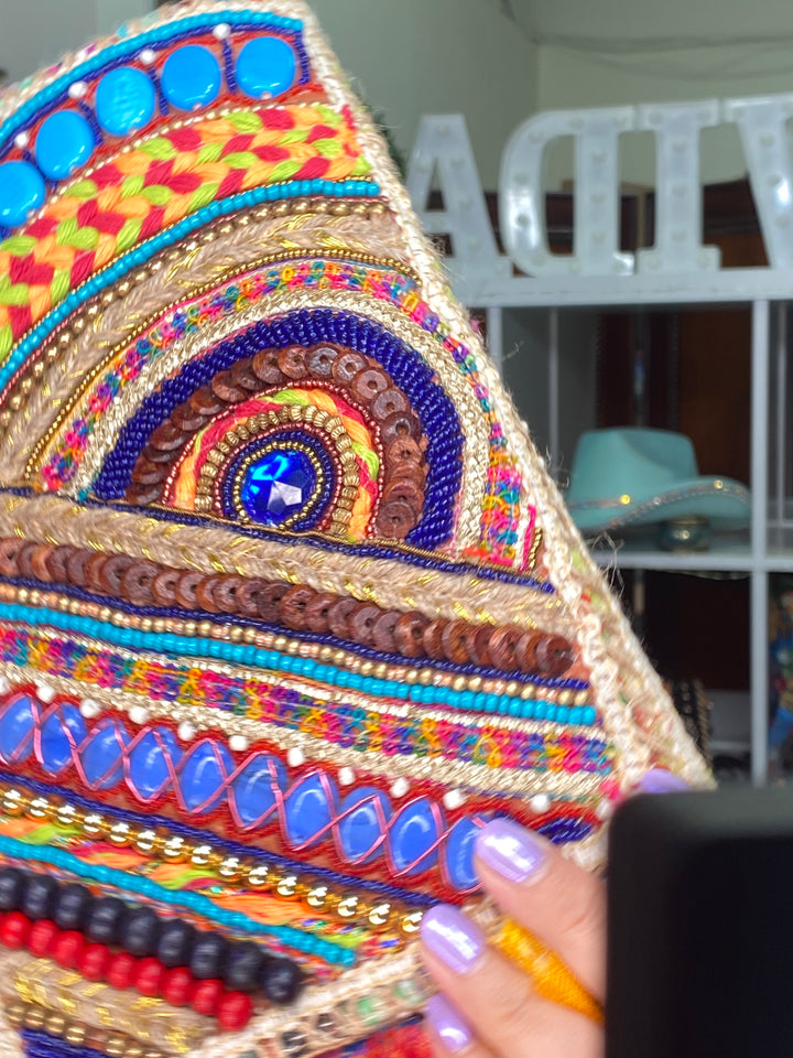 Bolsa Multi Pedreria Shaquira Natural (#106)