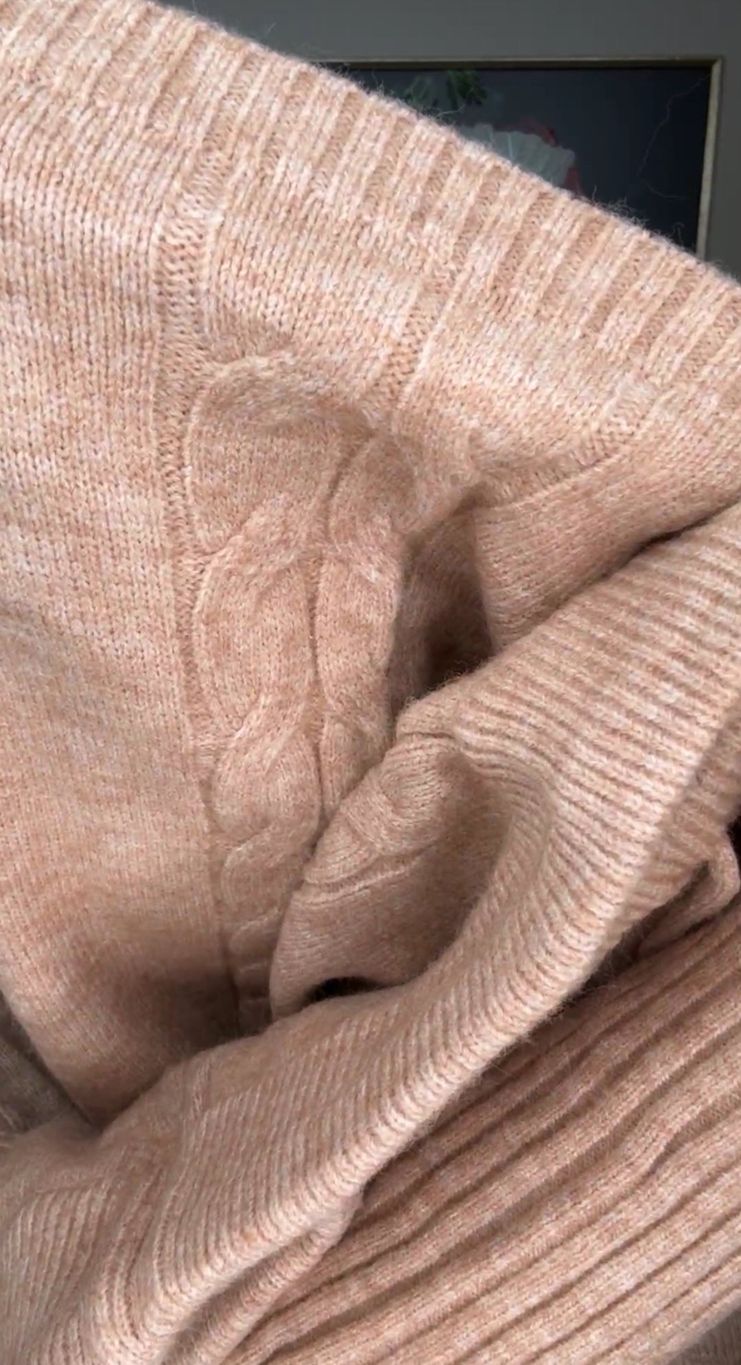 Set mocha cashmere 100% 2 piezas (#135)