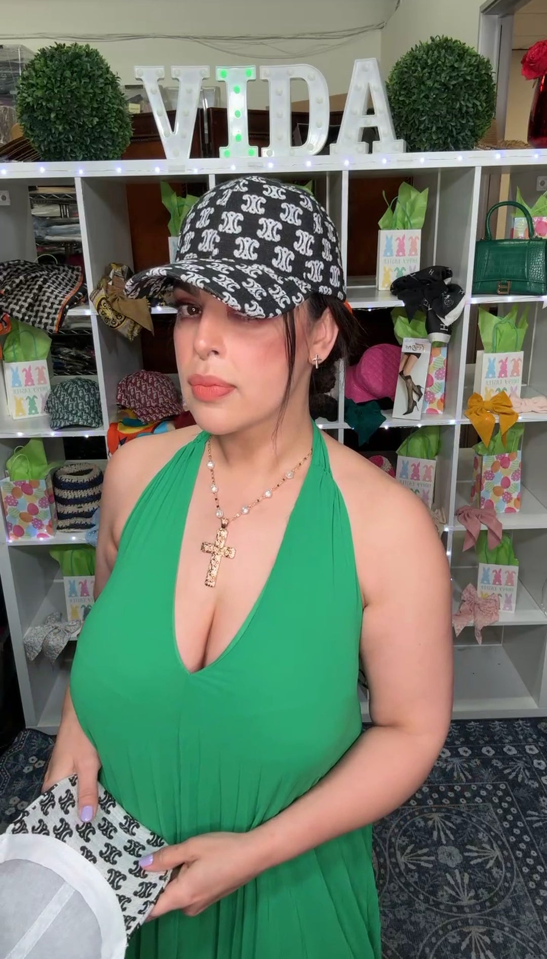 Gorra Negra Celine (#201)