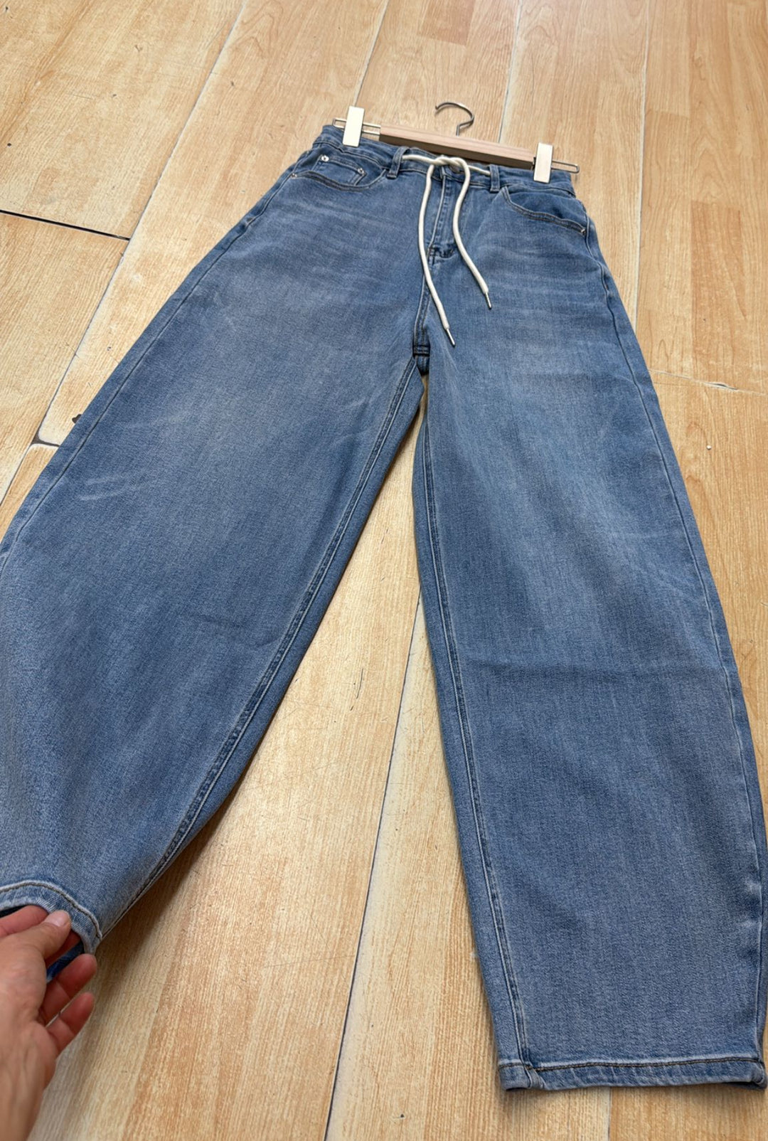 Pantalón Azul Mezclilla Barrel Ultra Stretch (#146)