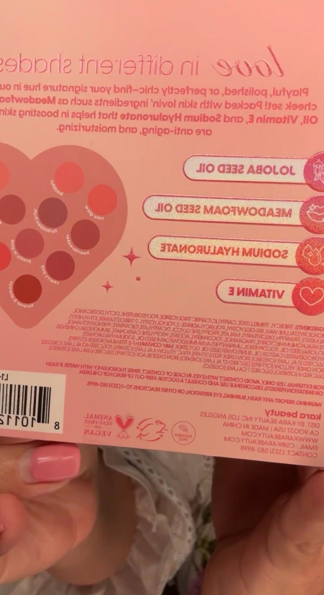 Lipstick y Rubor Corazon Multi (#138)