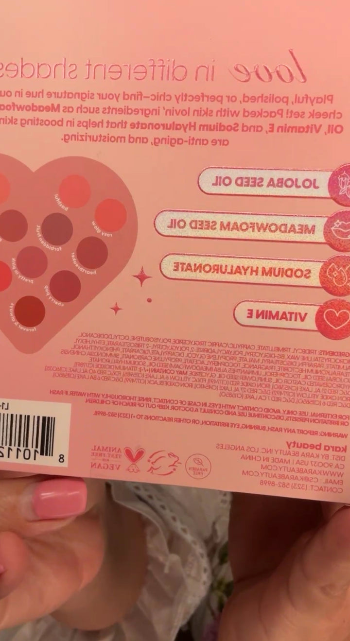 Lipstick y Rubor Corazon Multi (#138)