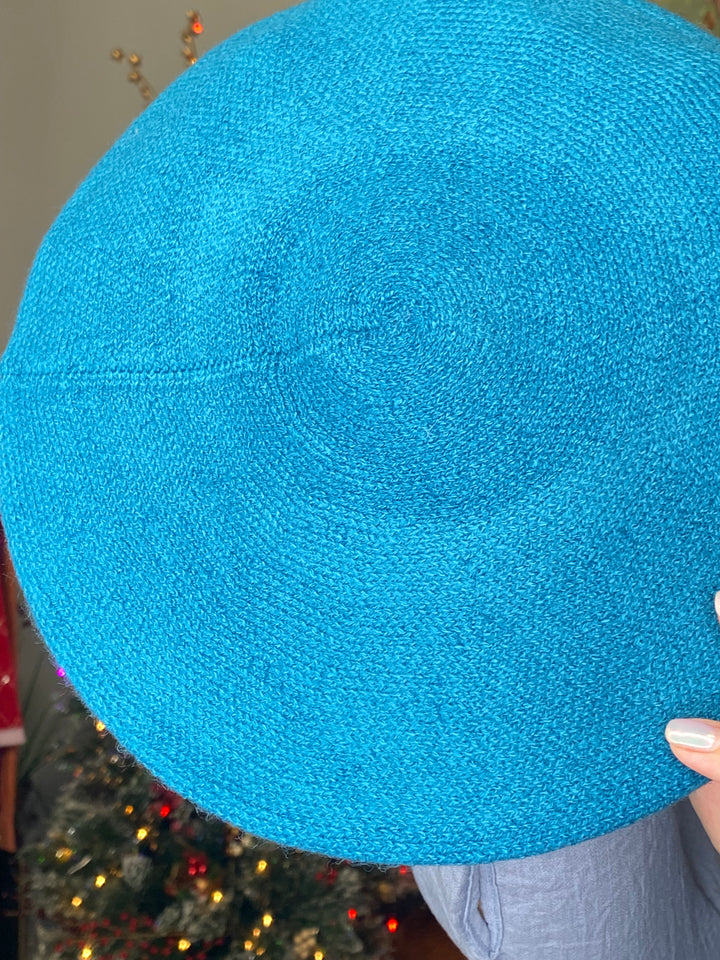 Boina Azul Indigo Punto Cerrado (#121)