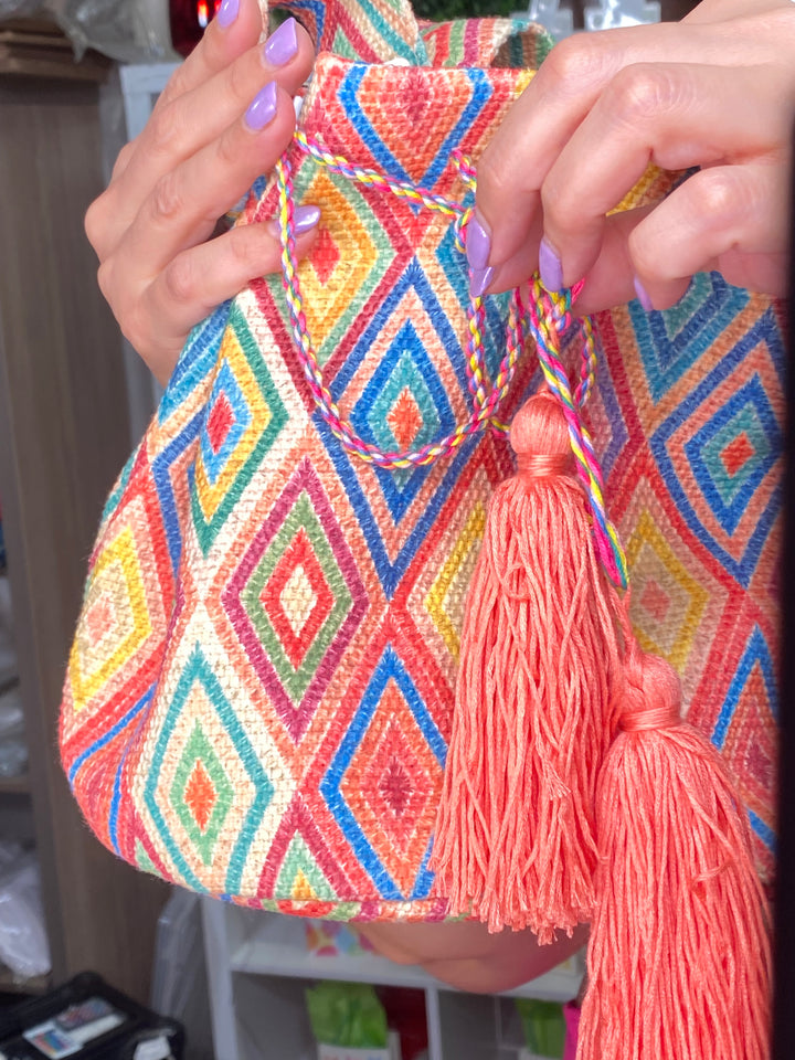 Bolsa Multi Morral Pompom (#115)