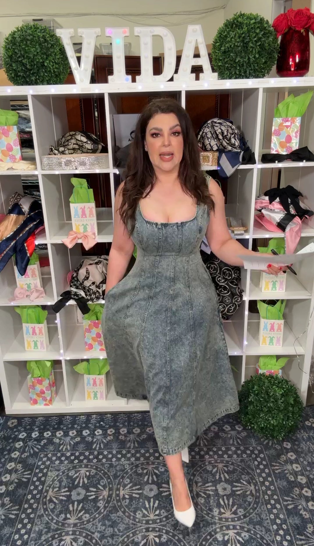 Vestido Azul Wash Mezclilla Clasico (#233)