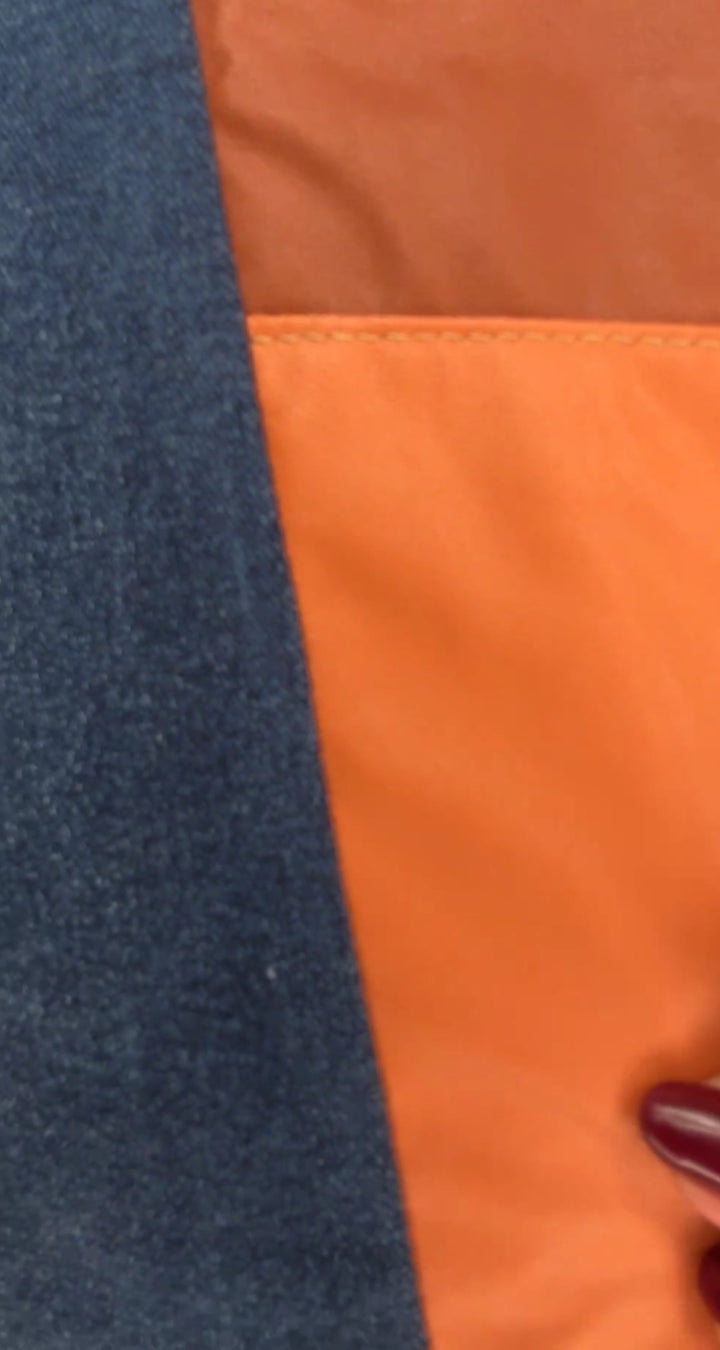 Set Multi Jeans y Blusa Vaquera con Piel (#125)