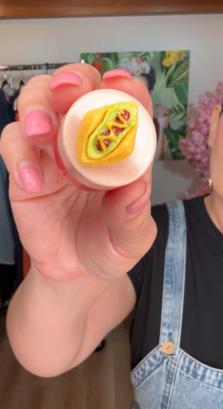Lipstick y blush fruity ojaldre (#165)