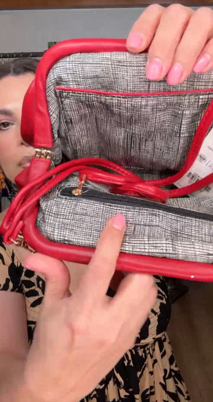 Bolsa Roja Clutch Super Soft (#130)
