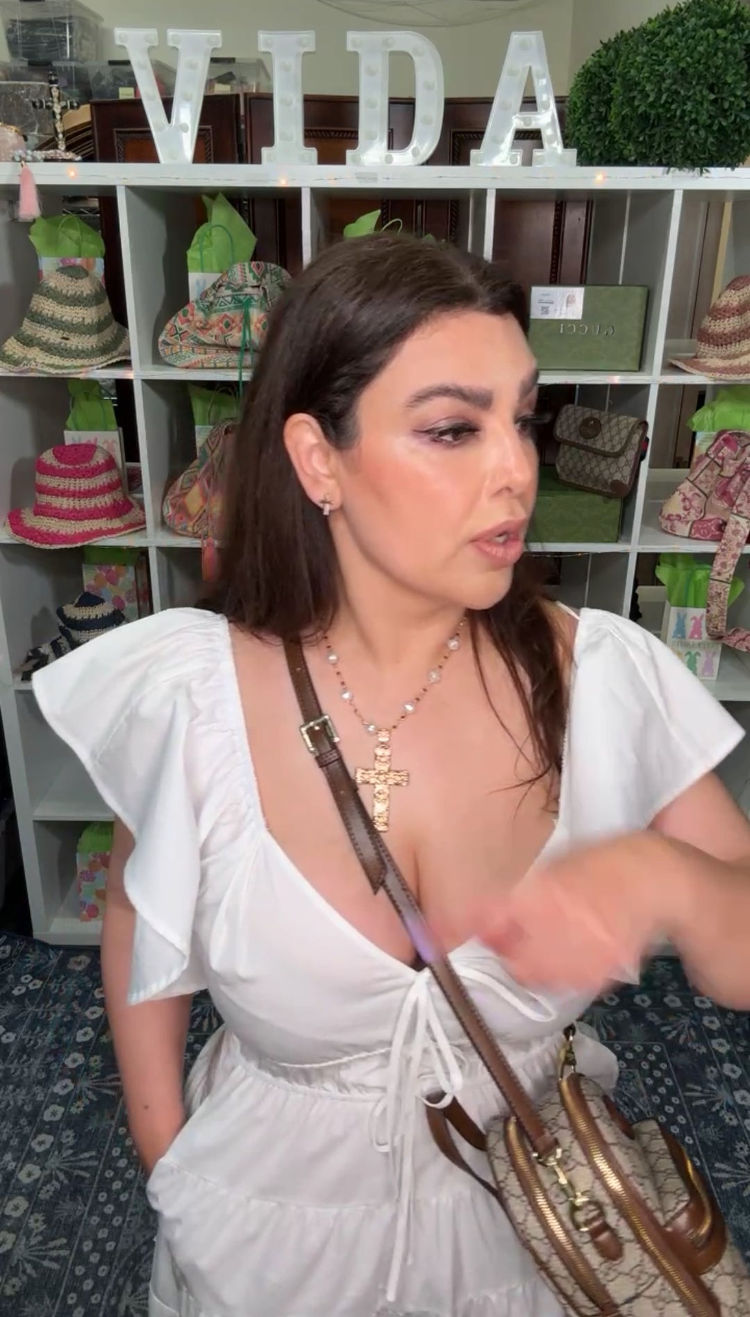 Vestido Blanco Cintas al Frente (#124)