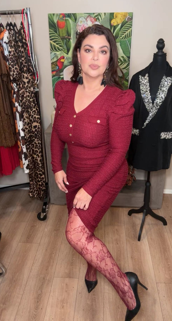 Media Vino Encaje Unitalla (#126)