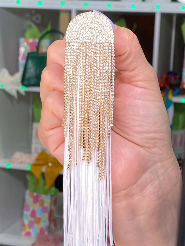 Arete Blanco Cascada Pedreria (#103)