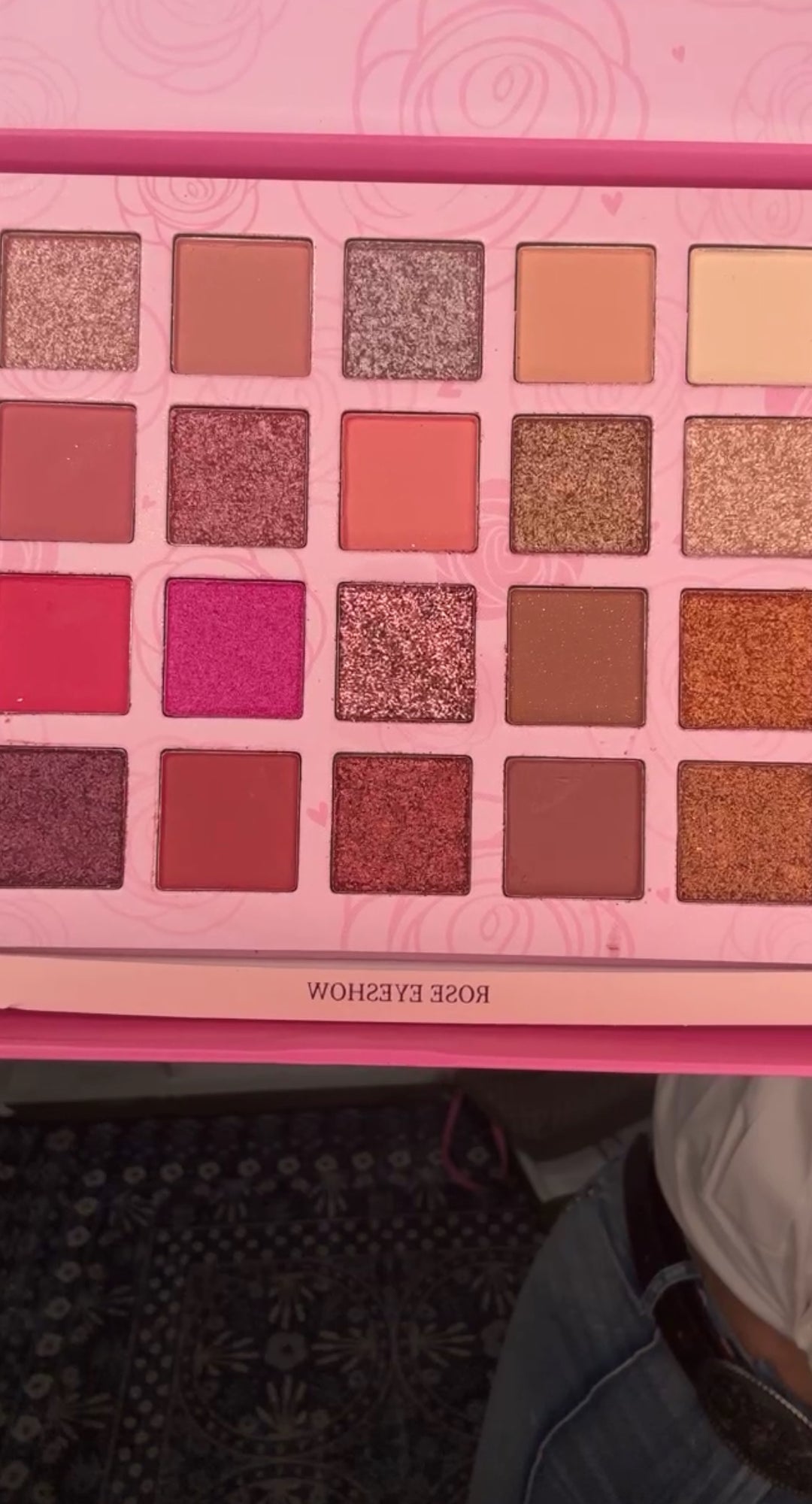 Paleta de sombras y rubor kit completo Rose (#170)