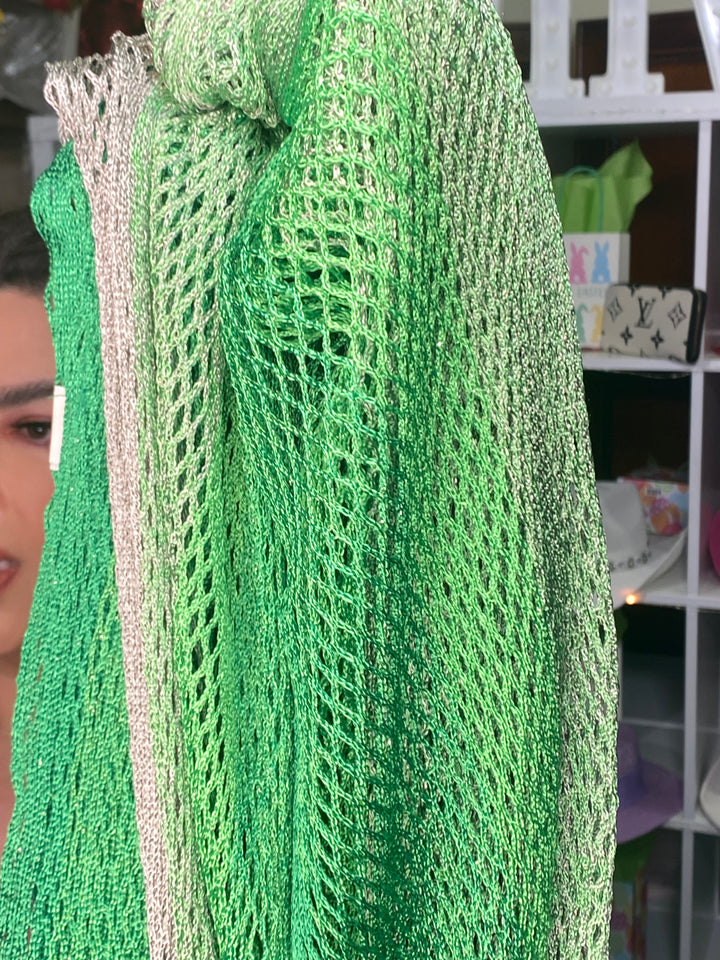 Cover Up Verde Malla Metalica (#184)