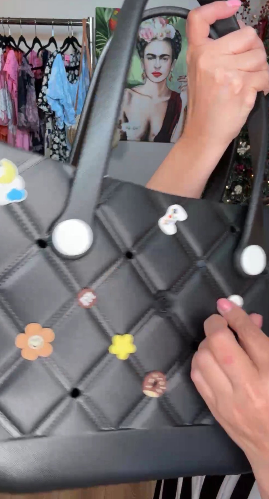 Bolsa Negra Charms Plastic (#127)