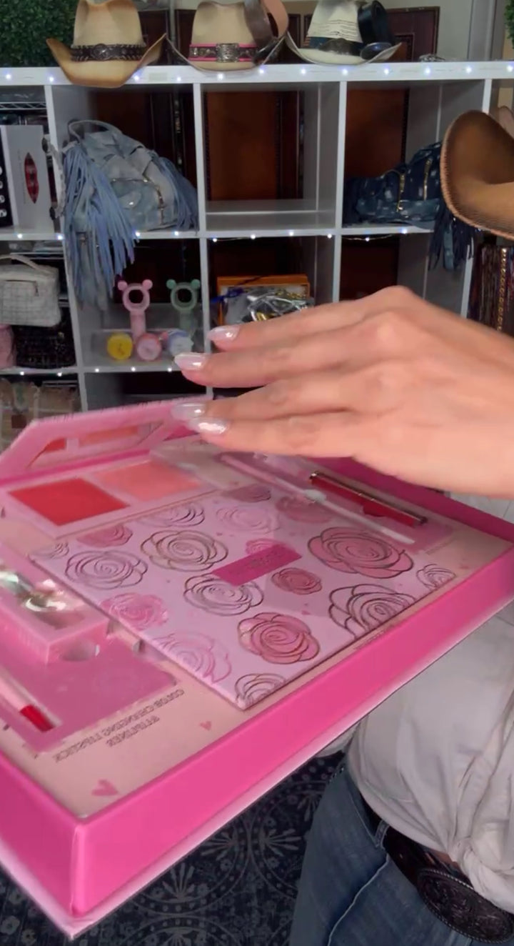 Paleta de sombras y rubor kit completo Rose (#170)