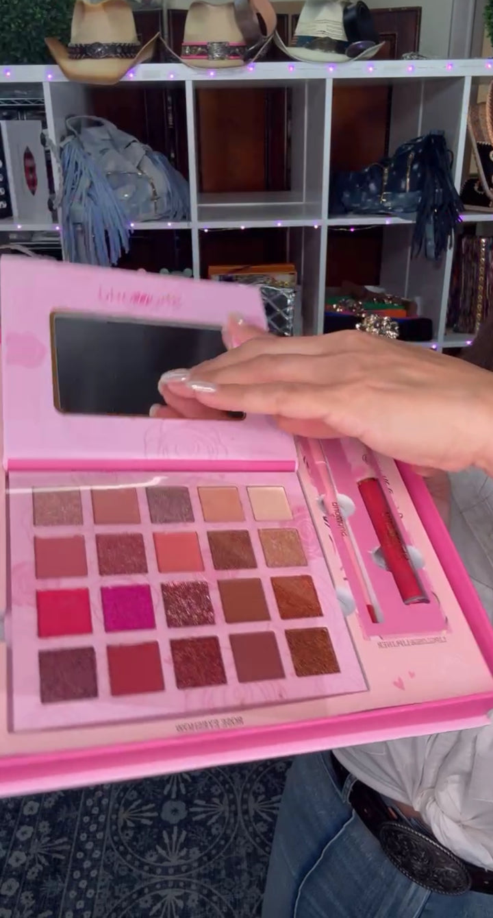 Paleta de sombras y rubor kit completo Rose (#170)