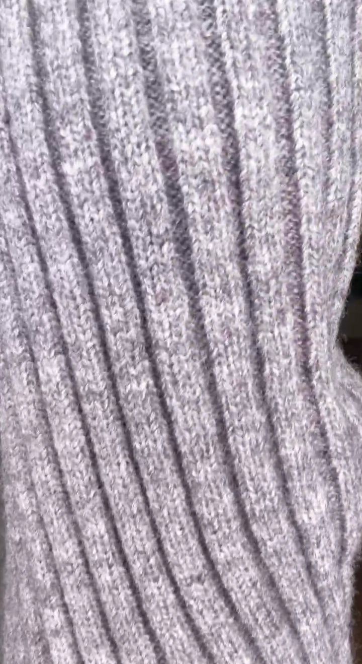 Set gris cashmere 100% 2 piezas (#133)