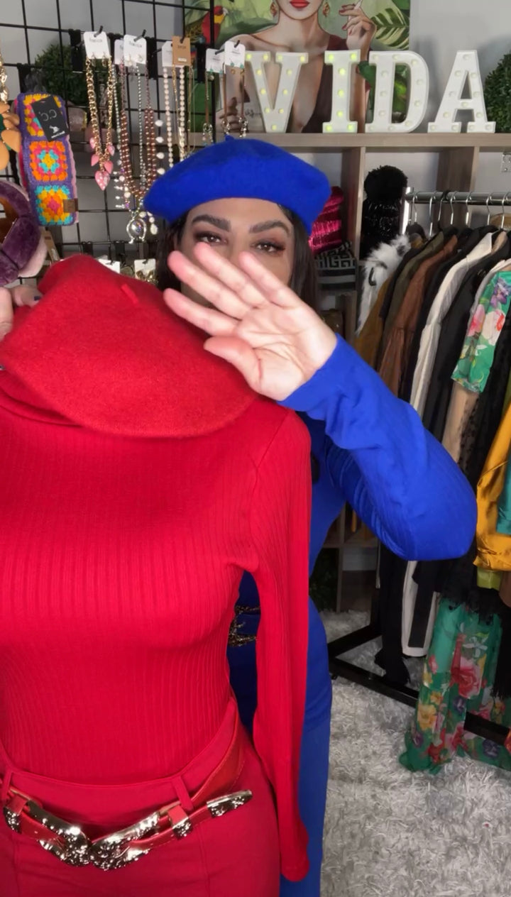 Boina Roja Clasico Lux (#295)