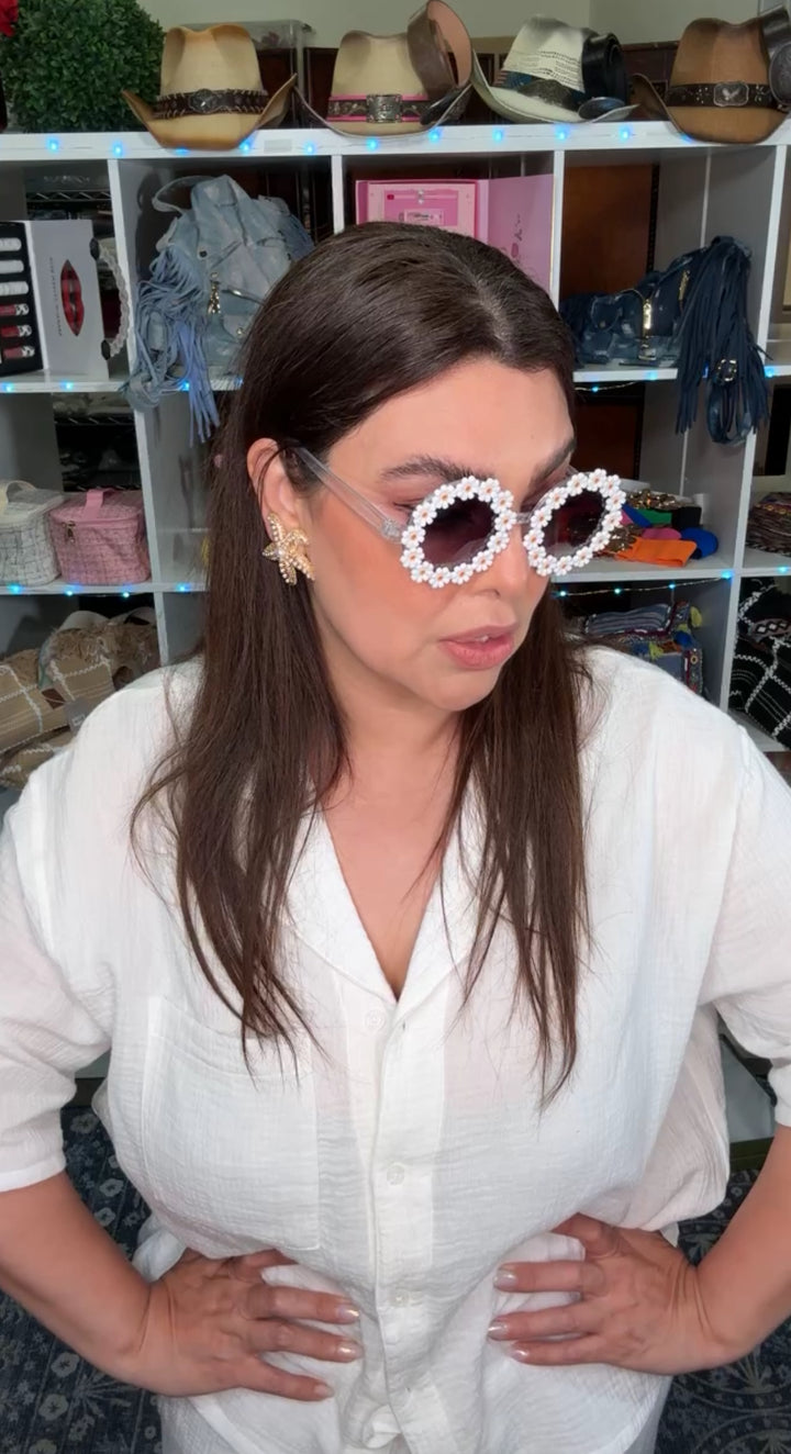 Lente blanco flores fashion (#107)