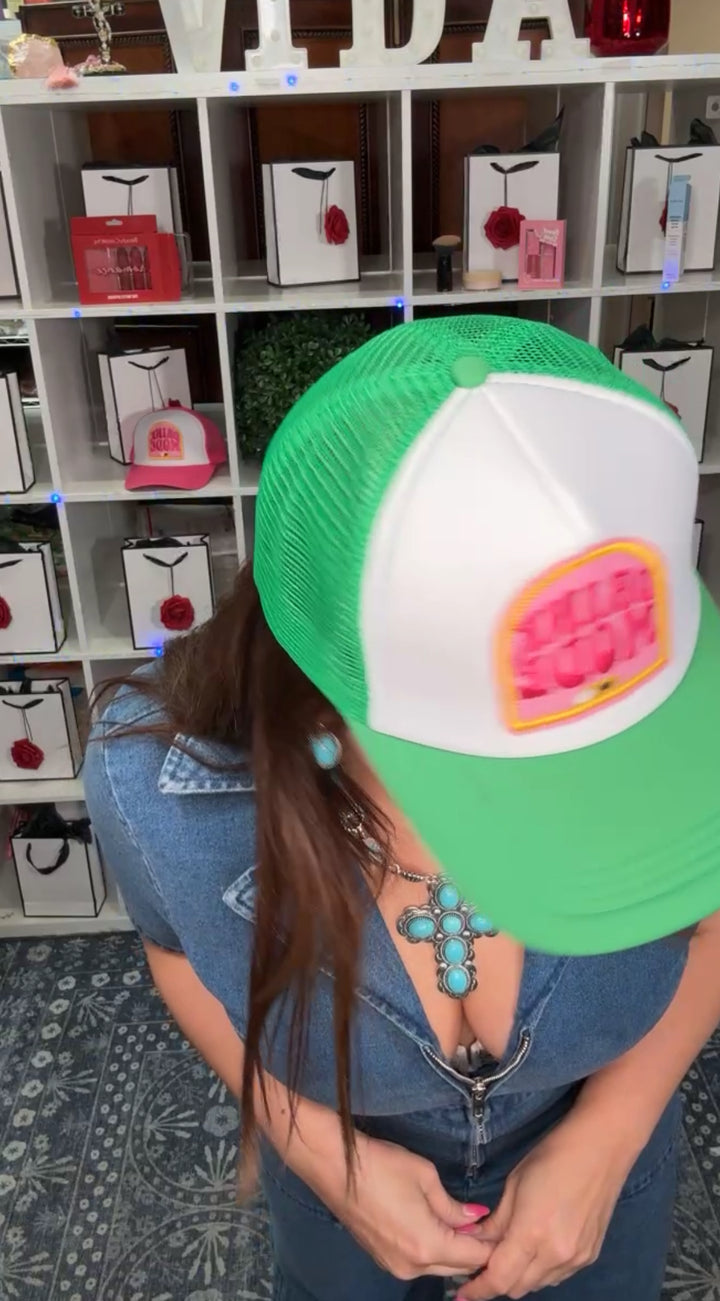 Gorra Verde Drink Mode On (#141)