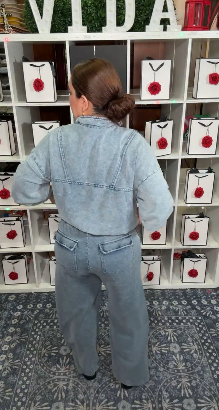 Set Azul Mezclilla Sport Soft (#142)