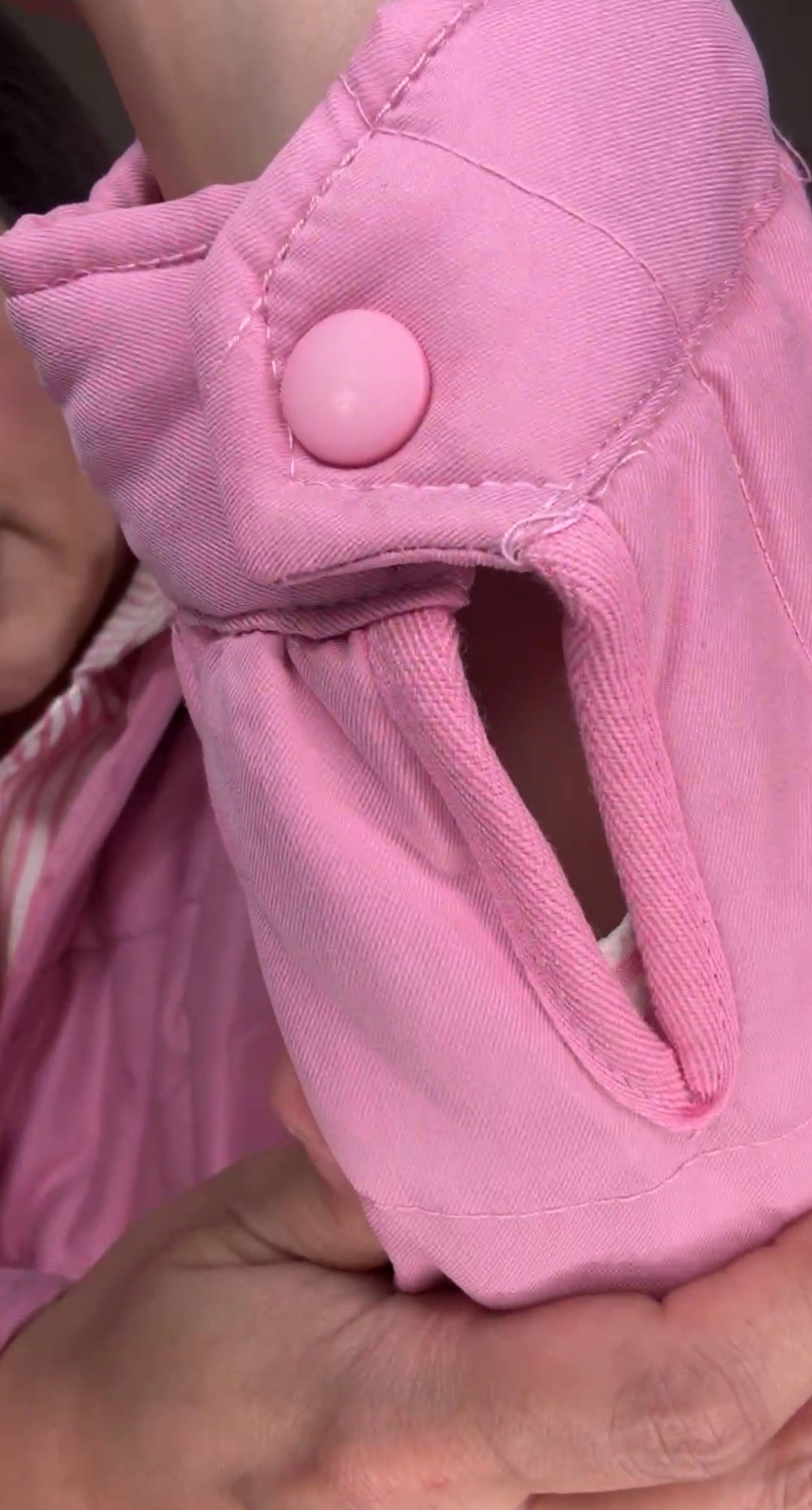 chamarra rosa vintage quilted (#114)